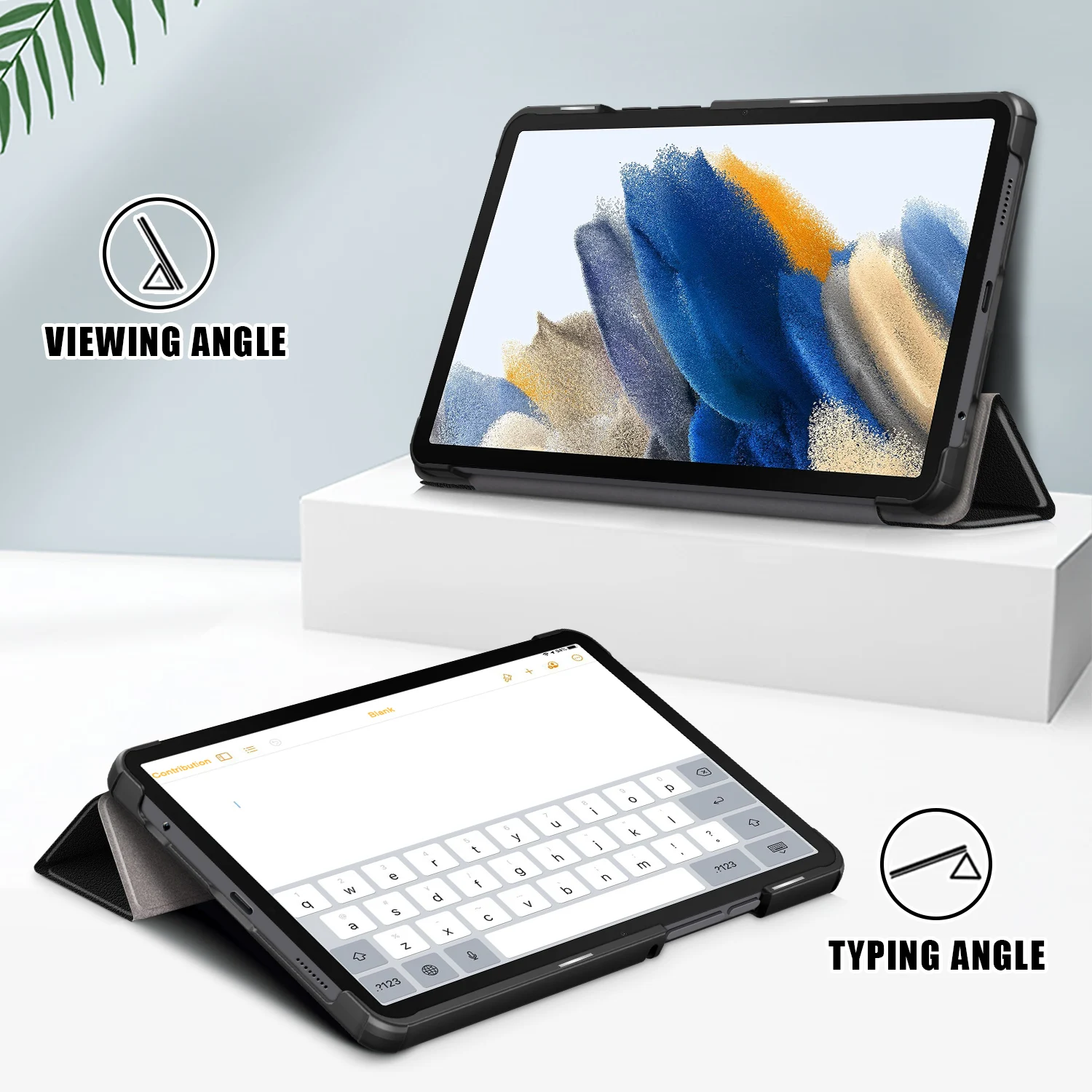 Tablet Case for Samsung galaxy tab A11/ A9 2023 X110/X115 8.7inch Protective Cover (PU Leather Material,ultra Slim,Shockproof)