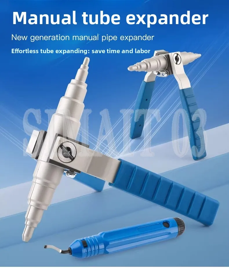 VST-22B/C Manual Tube Expander | 6-22mm Copper Pipe Swaging Tool for HVAC | Flaring & Expanding for Welding