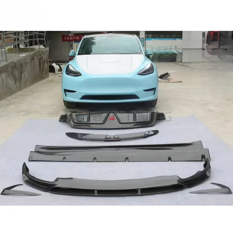

Hot Selling Carbon Fiber Bumper Lip Hood Bonnet Body Kit Model Y Change To YG Style Spoiler Wing