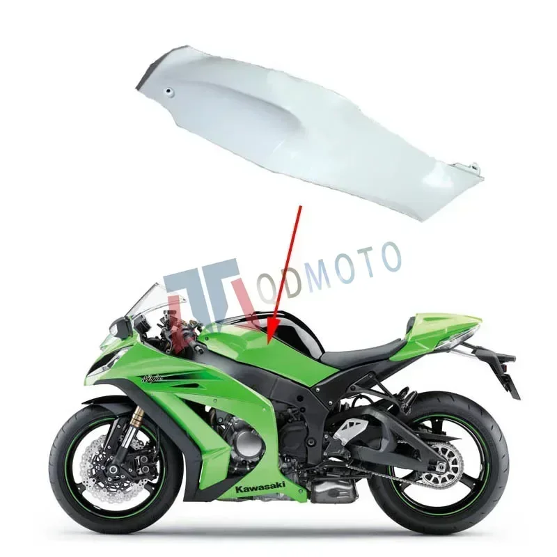 For Kawasiki ZX-10R 2011-2019 Motorcycle Unpainted Fuel Tank Left and Right Side Plate ABS Injection Fairing Accessories