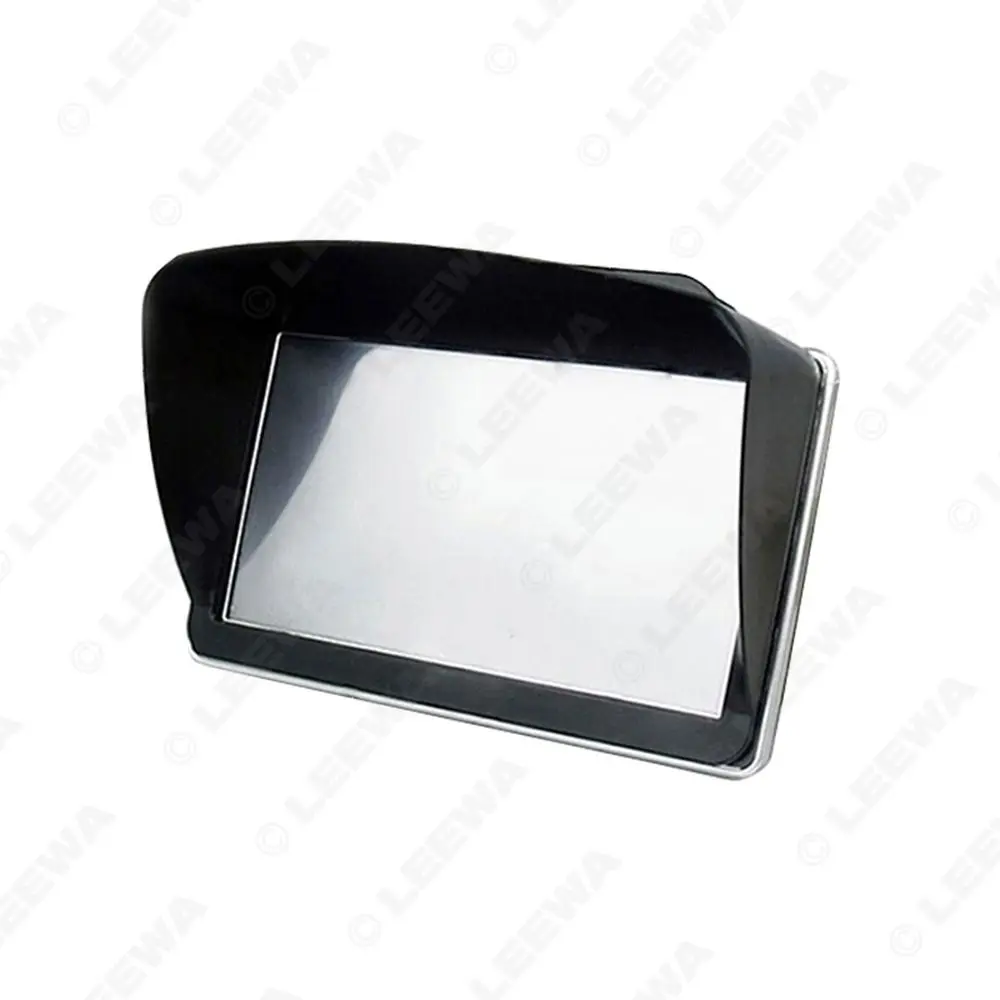 New 7 Inch GPS Sunshade Visor Plastic Black Navigator Sun Shade Anti Reflective Portable Navigation Device GPS Screen Visor Hood