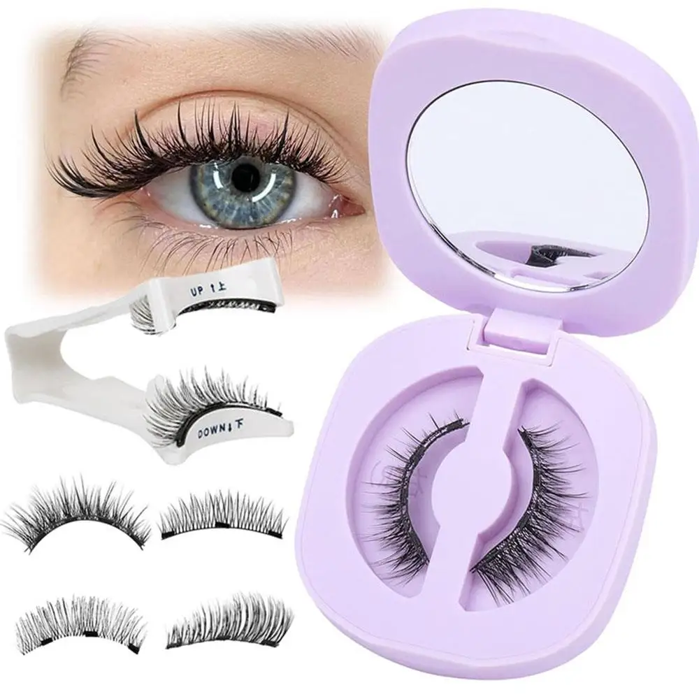 1 paire de recourbe-cils aimant pince à cils Extension de cils cils magnétiques articles réutilisables outil de maquillage utile cils à boucles naturelles