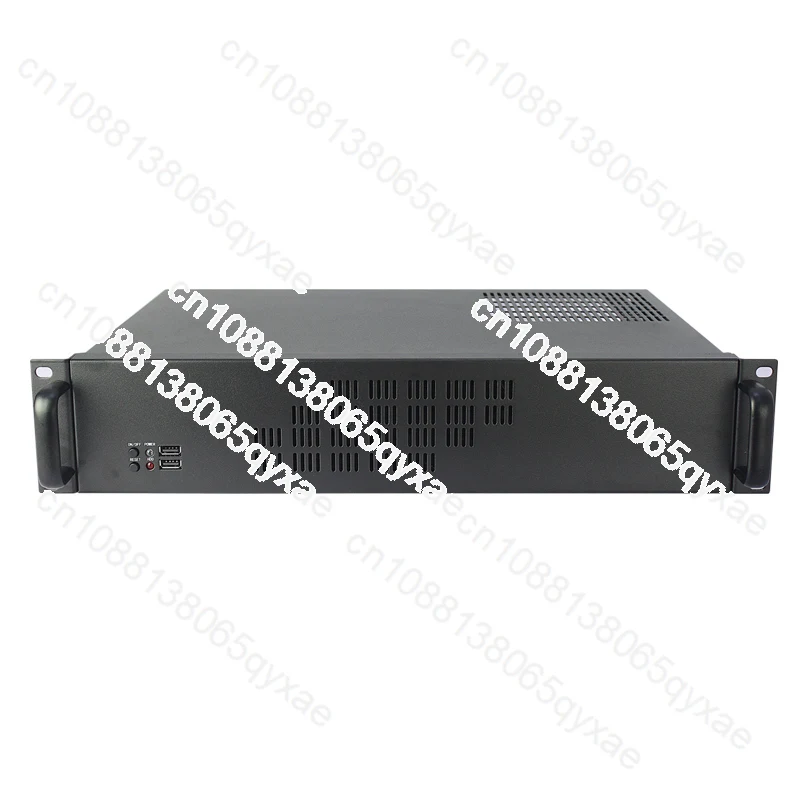 2u rack type short 300mm MATX motherboard horizontal industrial network monitoring video recorder server chassis