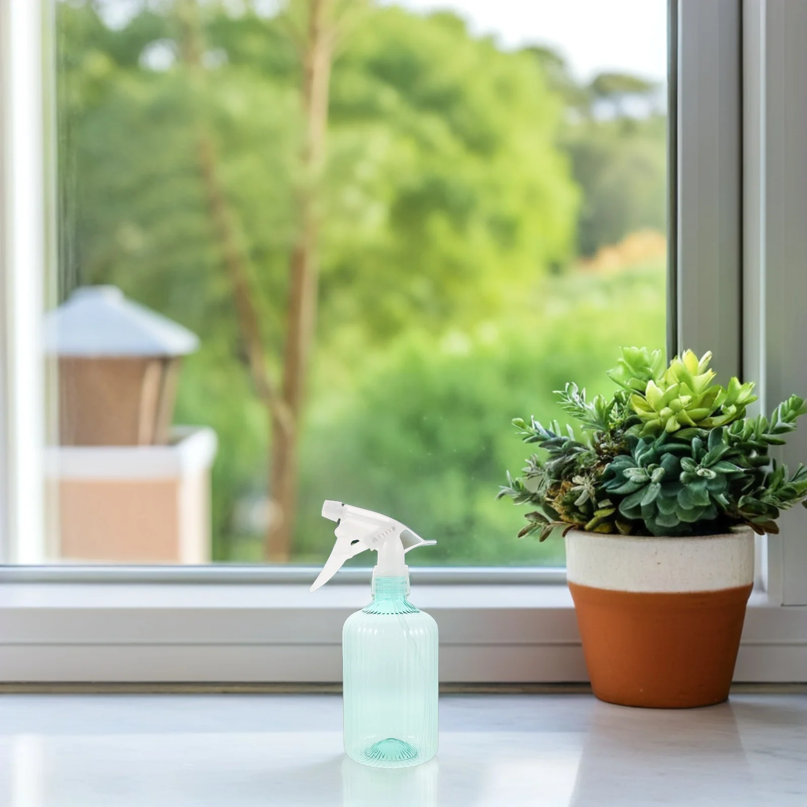 

500ml Watering Can Spray Bottle Roman Column Design Indoor Flower Watering Can Mist Sprayer for Bonsai Succulent Plants