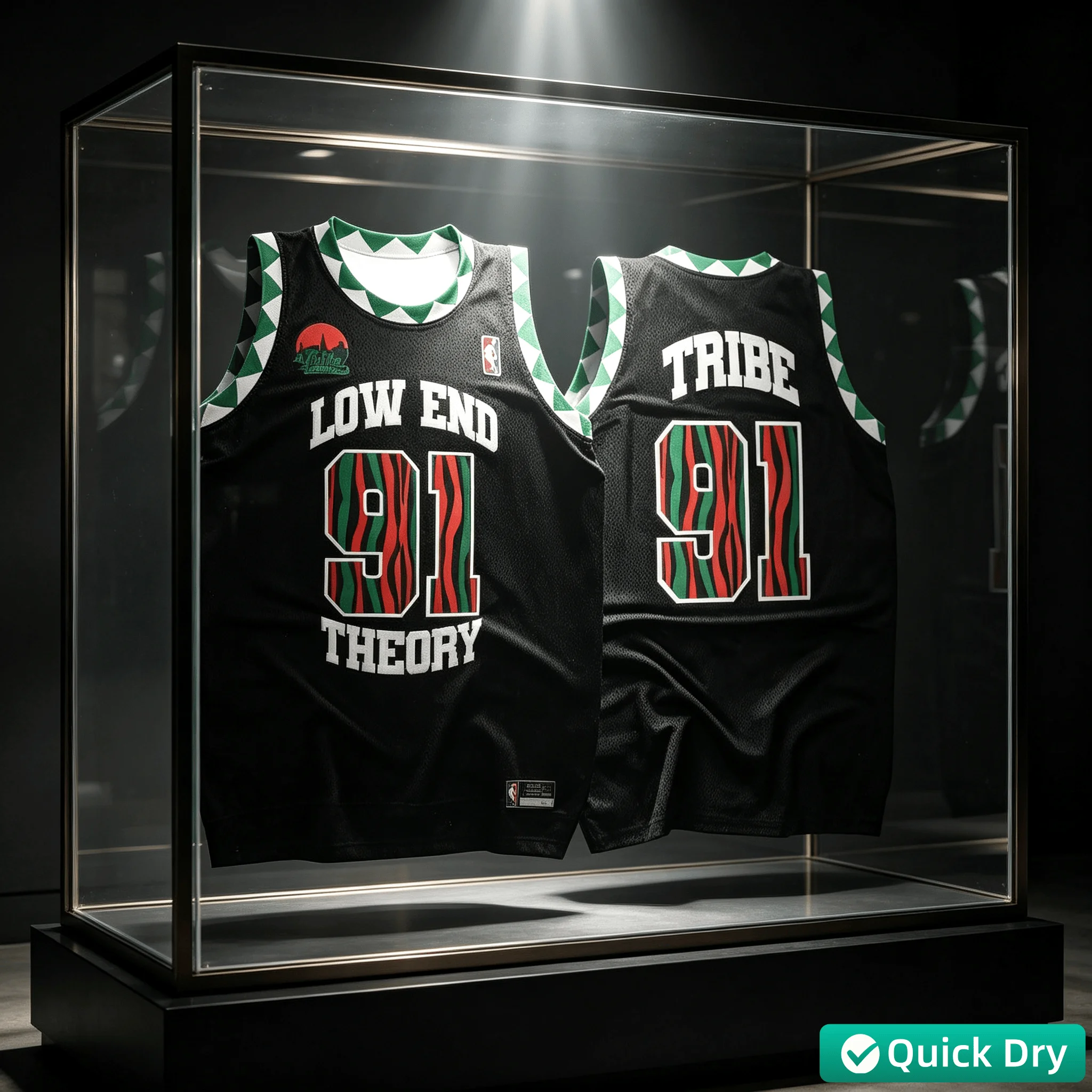 Summer Low End Theory Tribe # 91 Sleeveless Basketball Jersey Hip Hop Streetwear Loose Tank Sport Top Quick Dry Family Kids Tees