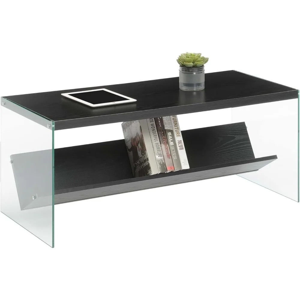 Couch tisch Faux Birkenglas Couch tisch