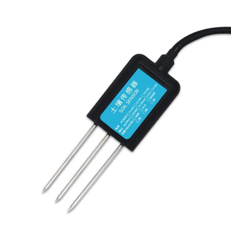 

Встроенный датчик почвы 7 в 1, RS485, измерение температуры и влажности почвы, Категория продукта, датчики температуры