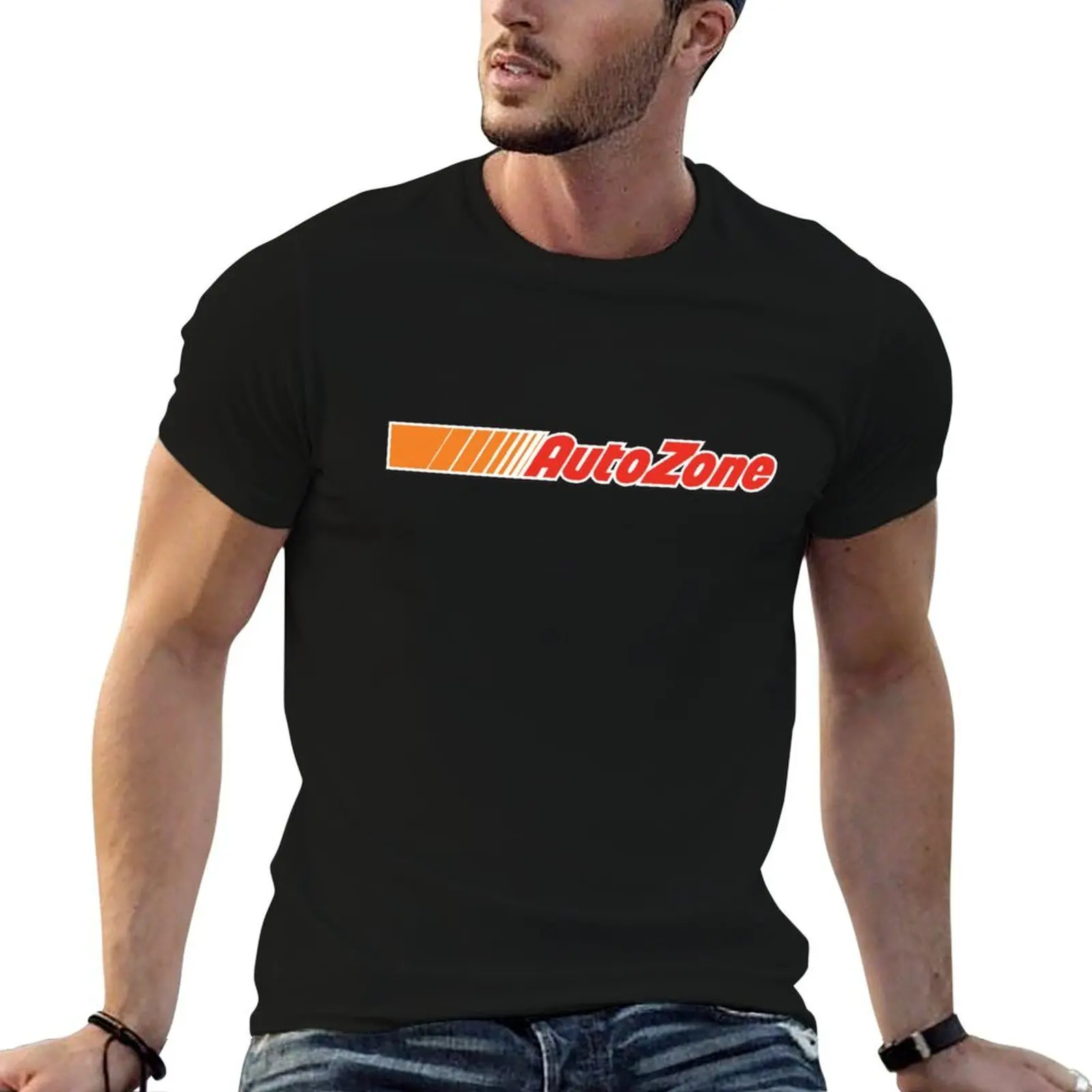 auto zone T-Shirt Funny t-shirt heavyweights mens t shirts top quality