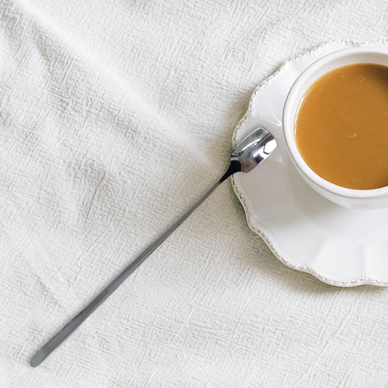 Stainless Steel Long Mixing Spoon, Coffee Spoon, Ice Multipurpose