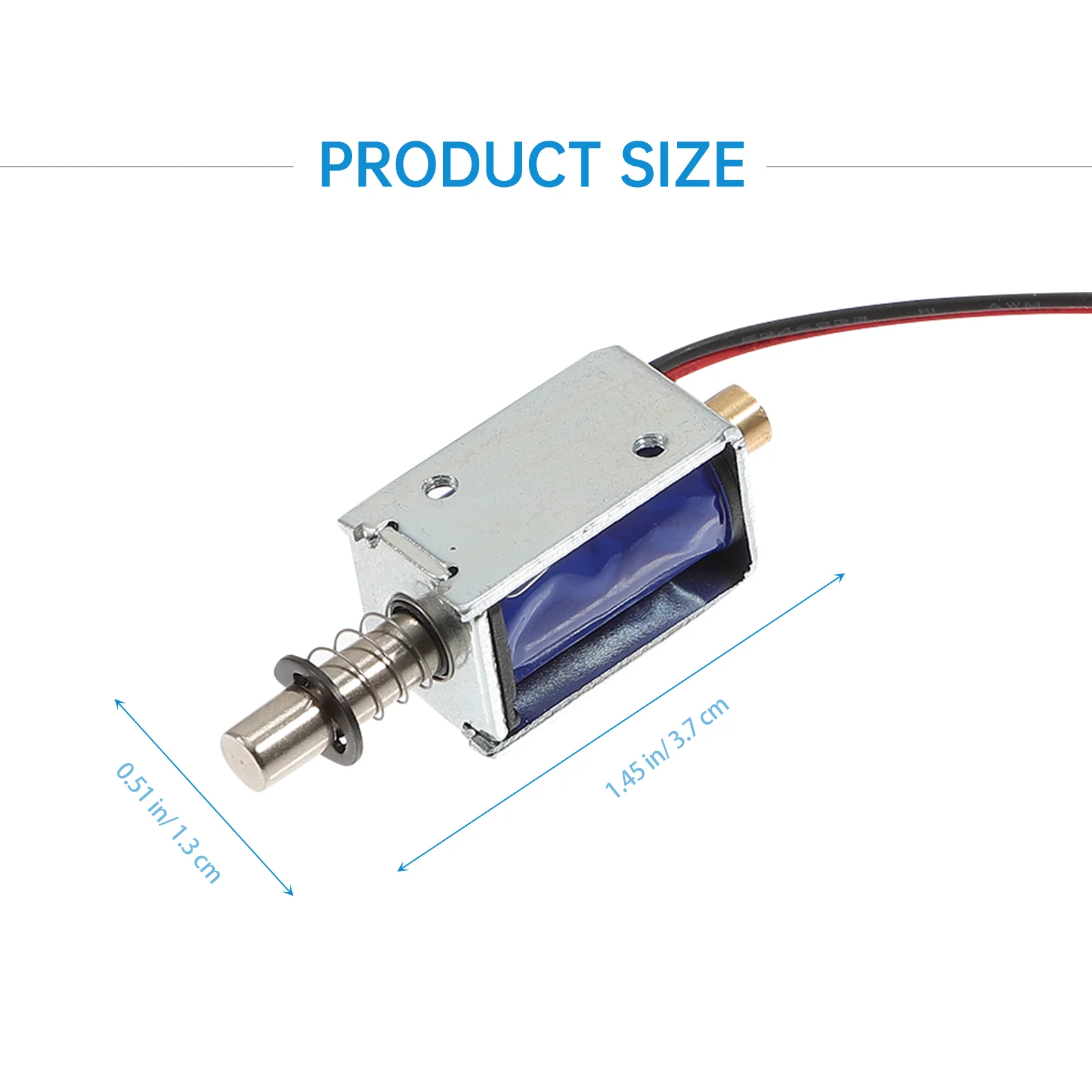 3 Pcs Push-pull Electromagnet Type Solenoid Actuator Linear Metal Electronic Parts Mini Frame Magnetic Kits