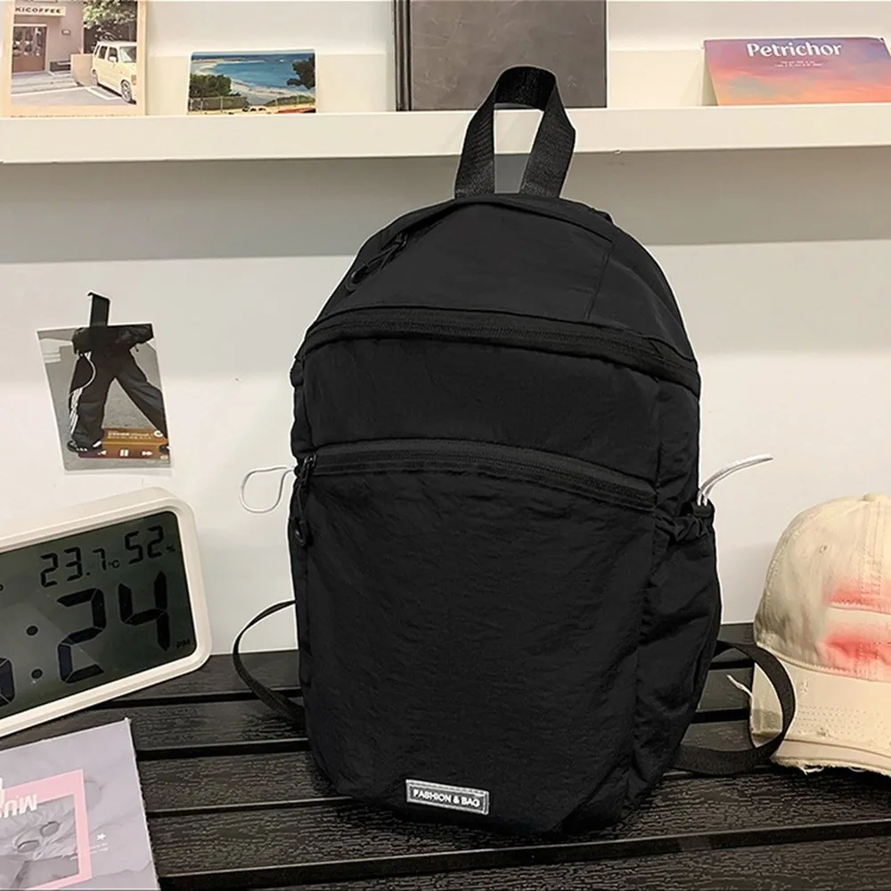 Дорожный рюкзак большой емкости, водонепроницаемый рюкзак для студентов колледжа, легкие складные школьные сумки унисекс