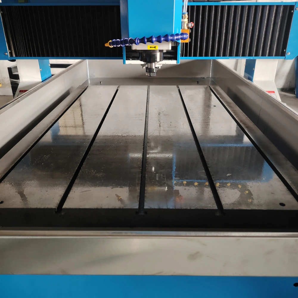 Vertical style CNC Engraving Machine 6090 Precision CNC Carving Equipment 2.2KW Spindle 200mm Feed Height with Water Tank