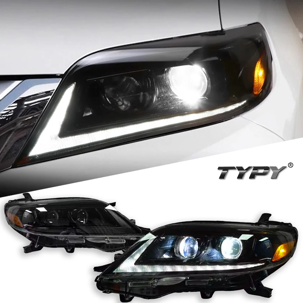 

TYPY Car Lights For Toyota Sienna LED Headlight 2011-2020 LED Projetor head Lamp Daytime Running Light Automotive Accessories