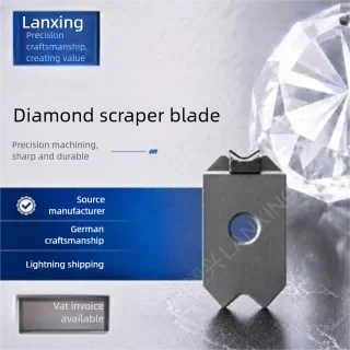 CVD diamond woodworking edge banding knife, edge banding machine-specific edge trimming blade, highly durable and wear-resistant