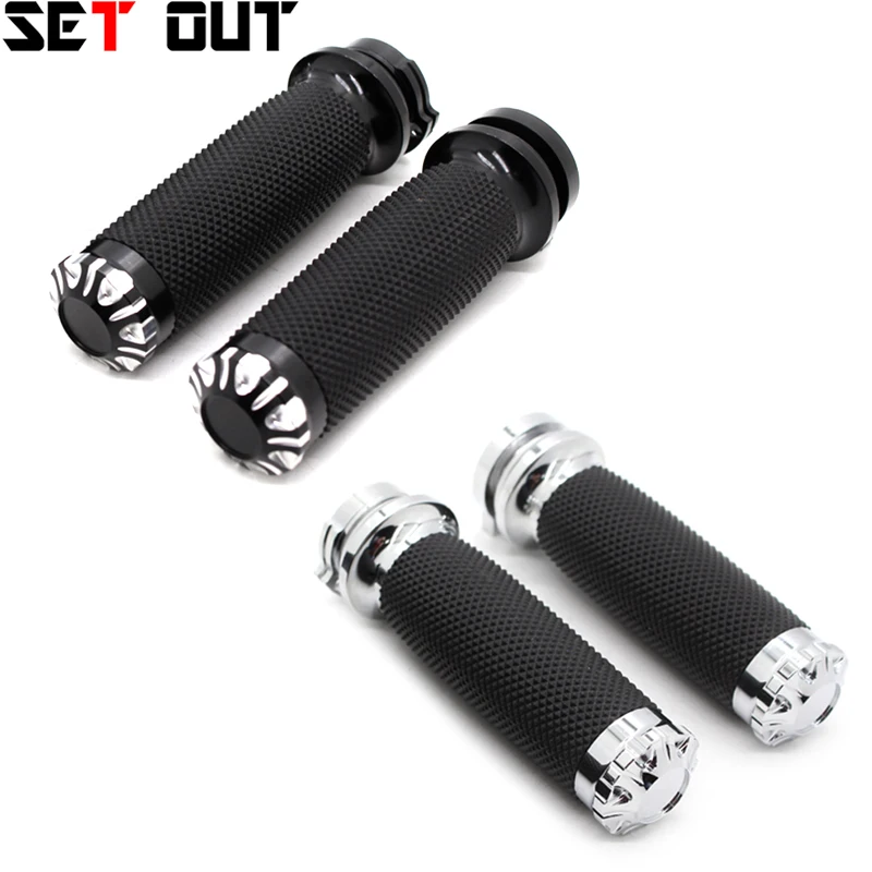 

For Harley Street 750 500 XG500 XG750 ROD 750Rod 2015-2018 Motorcycle Accessories Narrow Band Hand Grips Handle Bar Handlebar