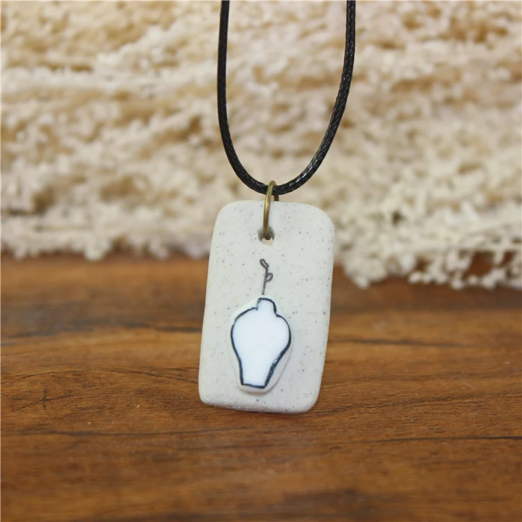 Miredo jewelry wholesale simple partysu ceramic necklaces women\'s mothers gift necklace pendant free shipping #1118