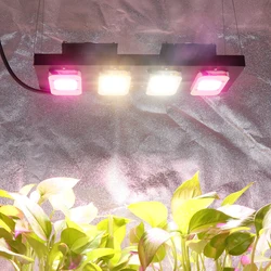 Luz LED de cultivo COB de 2000W, lámpara LED de espectro completo DOB para cultivo de plantas, fitoamplificador para cultivo de interiores, flores, vegetales, plántulas, invernadero