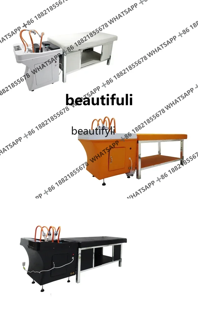 

Thai Head Therapy Bed Automatic Constant Temperature Heating Water Circulation Fumigation Movable Water Storage Beauty Salon