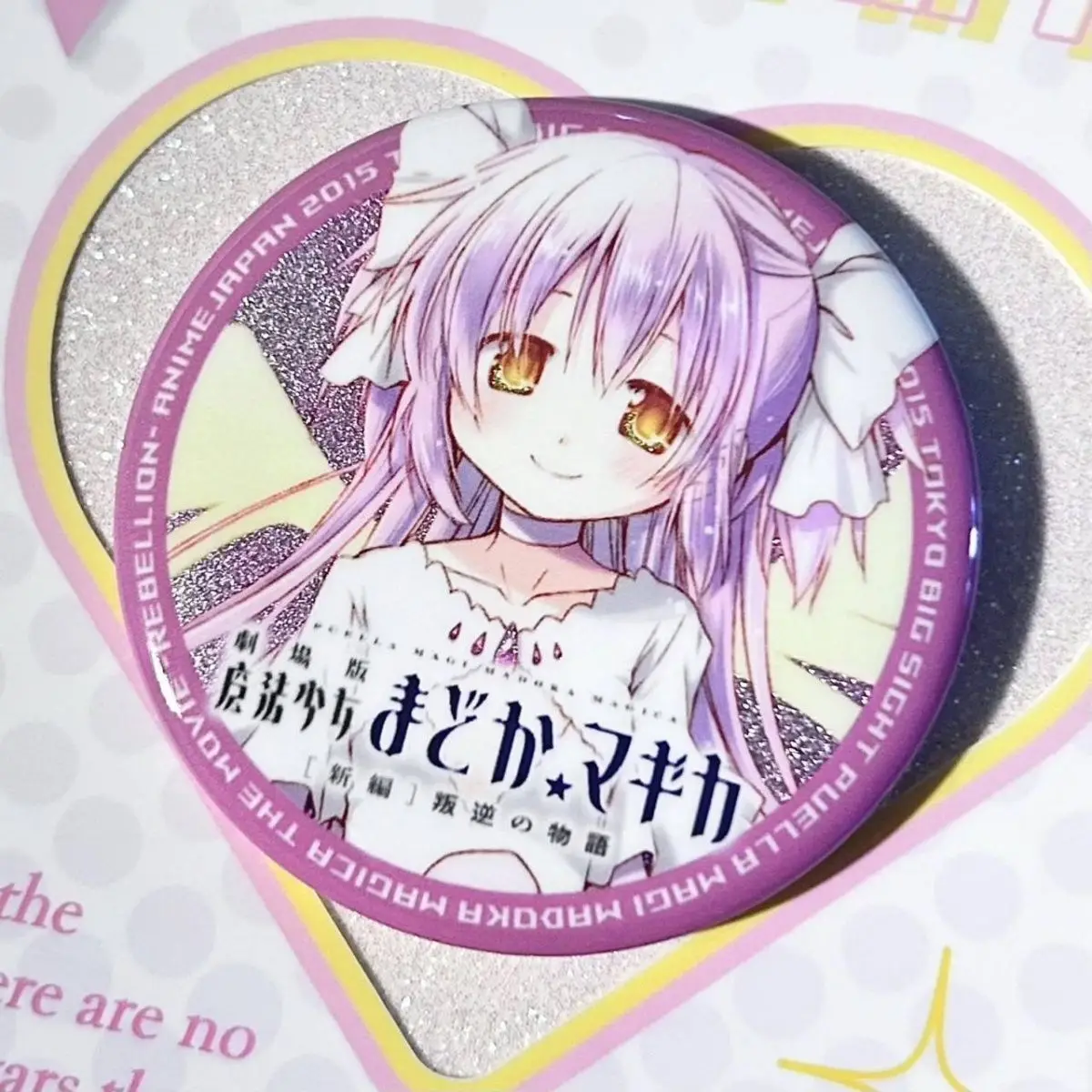 Anime Puella Magi Madoka Magica Kaname Madoka Akemi Homura Badge Brooch Ambitus Itabag Accessories Bag Toys Collection Gift