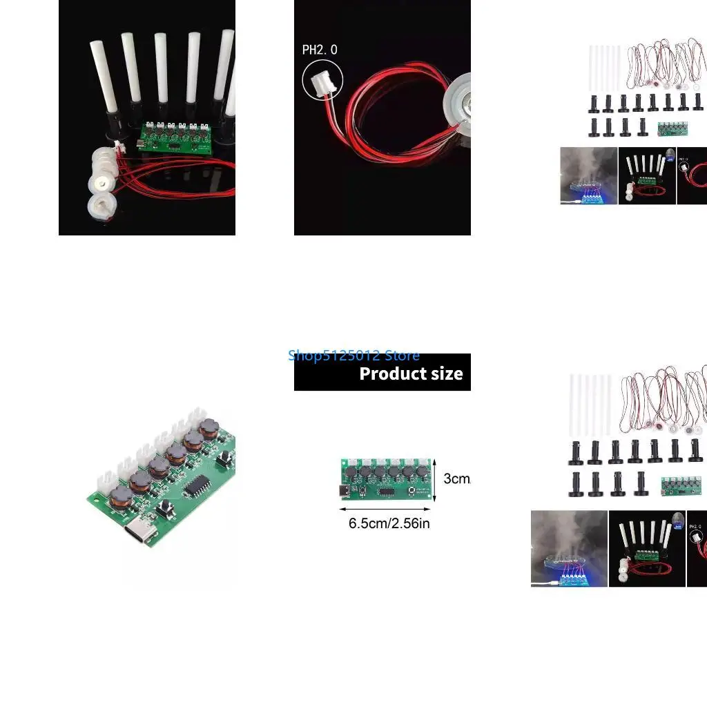 G8TC Portable Six Channel Humidifier Driver Board Humidifier Module for Humidifier