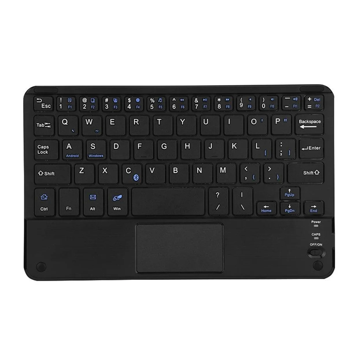 A14G Ultra-Slim Touchpad Keyboard, Keyboard with Built-in Multi-Touch Trackpad for Smart TV HTPC PC Tablet Laptop
