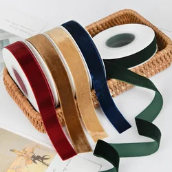 15/20/25/30/38 Velvet Ribbon Wedding Party Decoration Handmade Ribbon Gift Wrapping Hair Bowknot DIY Christmas Ribbon