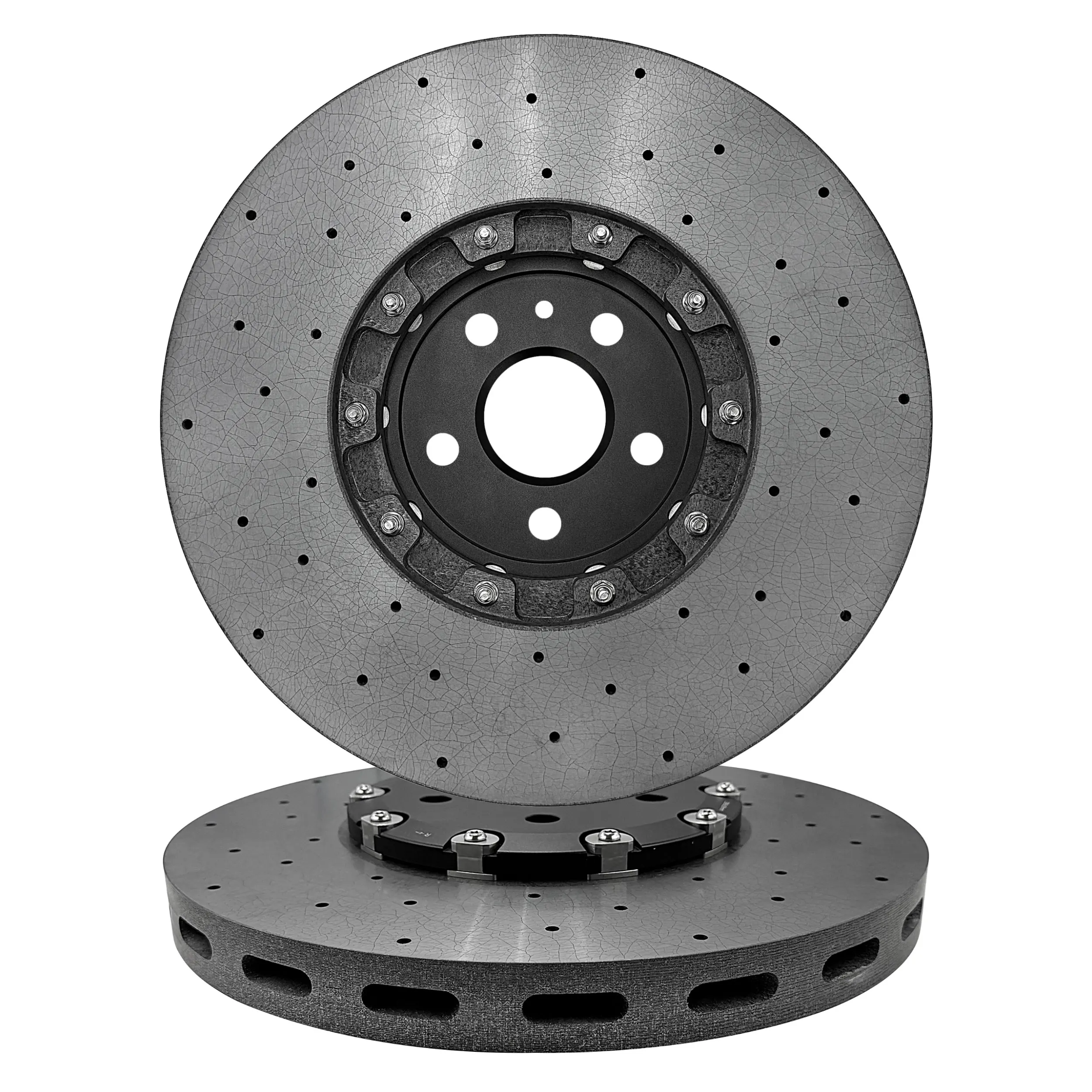 84271643 Front 390MM 36MM CCB Brake Rotors Carbon Ceramic Disc For Cadillac CTS-V