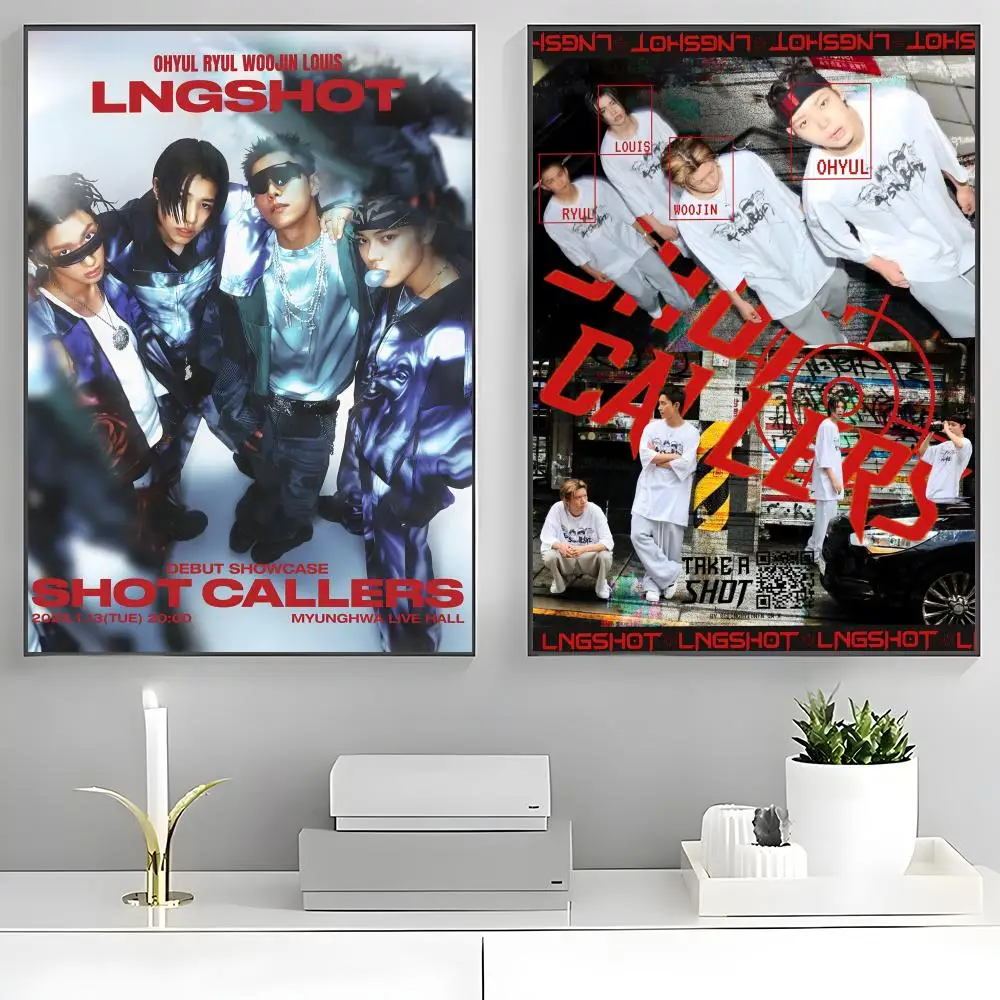 Boy Group LNGSHOT Poster High-definition posters, wall art for living room and home decor. - view 4