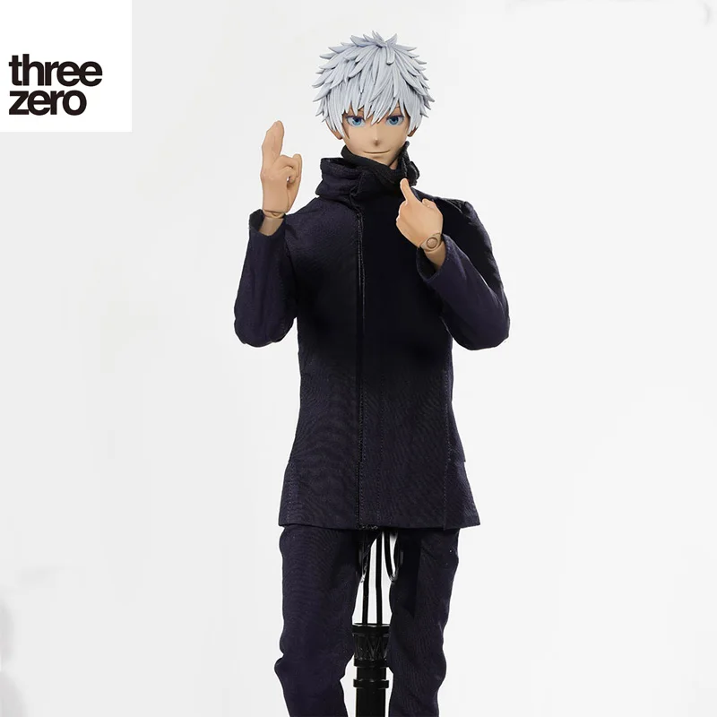 

In Stock Threezero Figzero 1/6 Jujutsukaisen Satoru Gojo Original Genuine Anime Figure Model Toys Action Figures Collection Doll