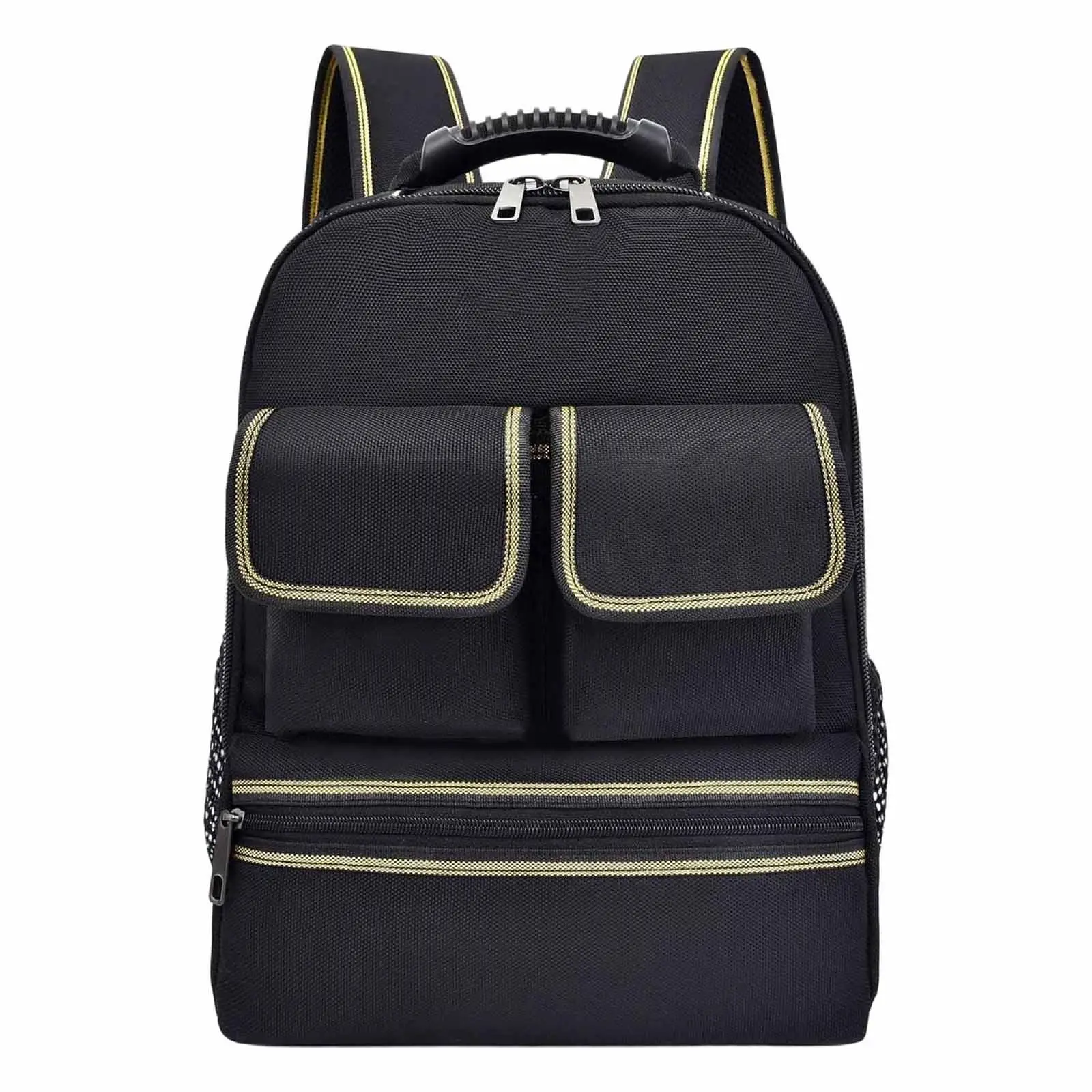 Practical Electrician Heavy Duty Backpack Large Tool Bag Carrier for Workshop Outdoor Maintenance Tasks