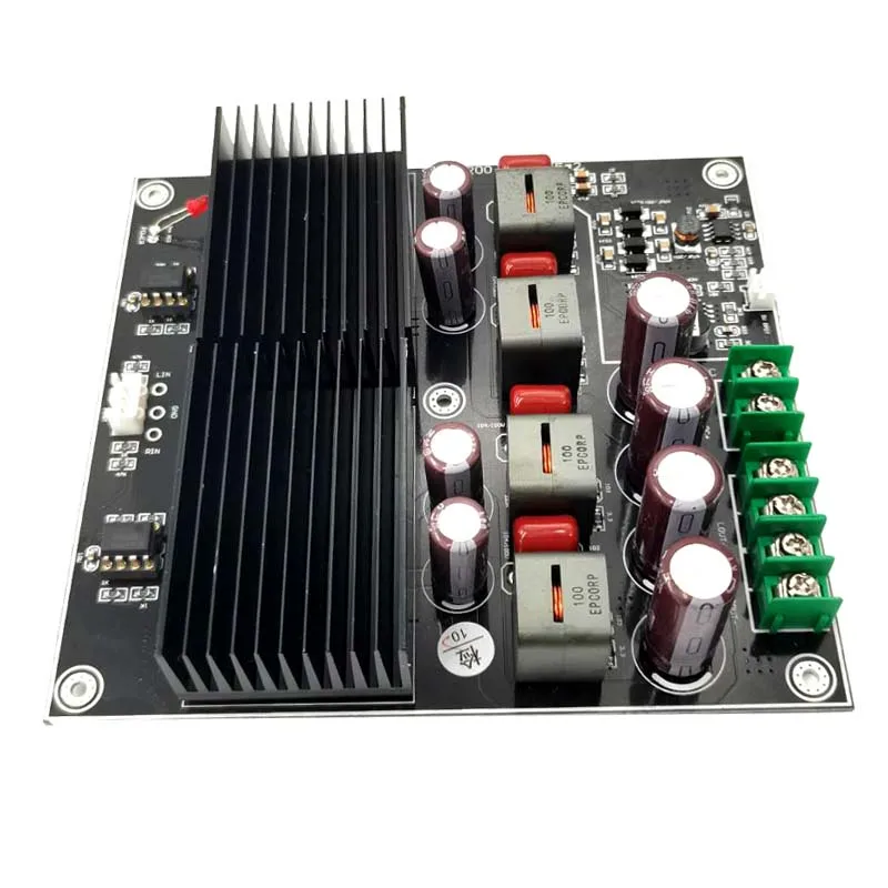 Imagem -04 - Placa de Amplificador de Potência de Canais de Alta Potência Dlhifi Samp200 600w Mais 600w Tpa3255 Duplo