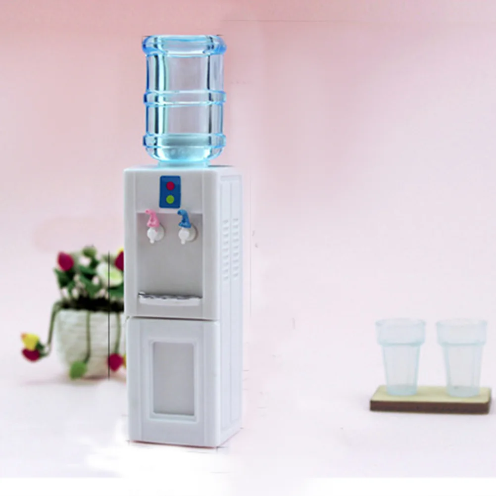 Water Dispenser Model Mini House Adornment Toys Faucet Decor Accessories Abs Child Home