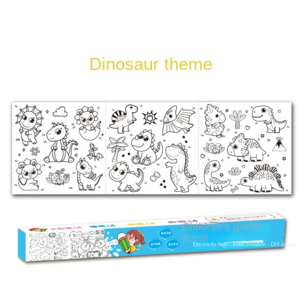 

Christmas Gift Coloring Pages Lightweight Graffiti Scroll Children Coloring Paper Drawing Roll Animal Theme Painting Paper