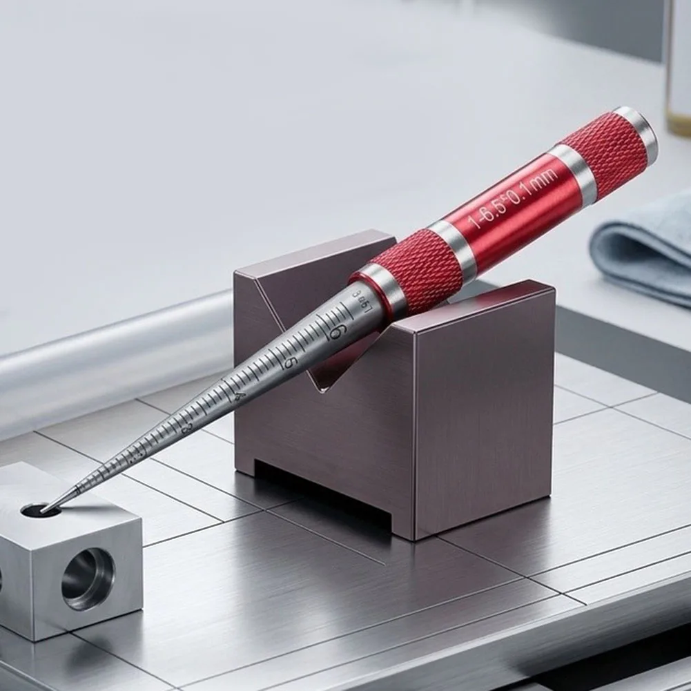 Range Taper Aperture Gauge for Measuring Inner Diameters of Cylindrical Components from 1mm to 45mm Graduated at 0.1mm