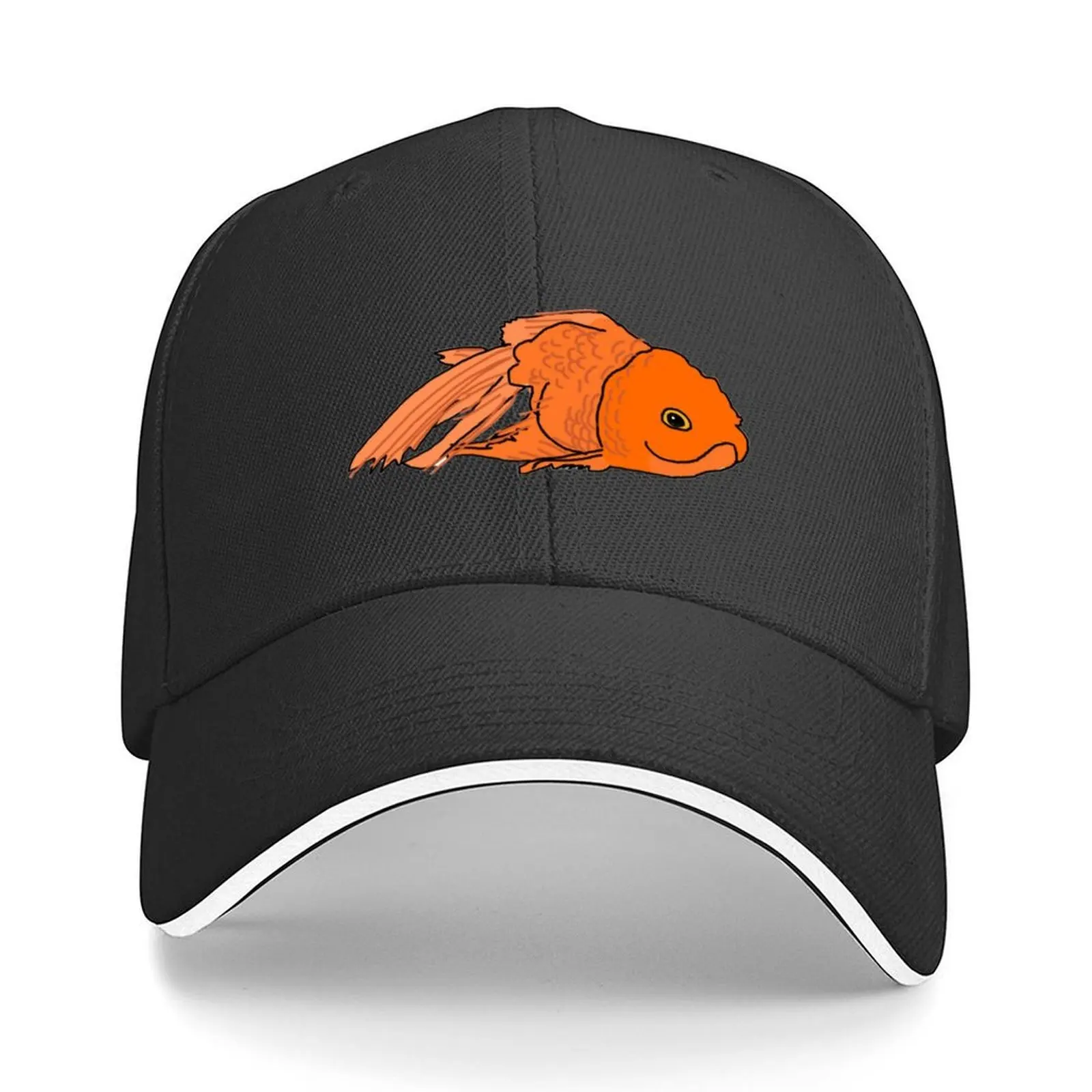 

Бейсбольная кепка Chubby Goldfish, мужская роскошная солнцезащитная кепка моряка для мужчин, походная шляпа, одежда для гольфа, мужская и женская