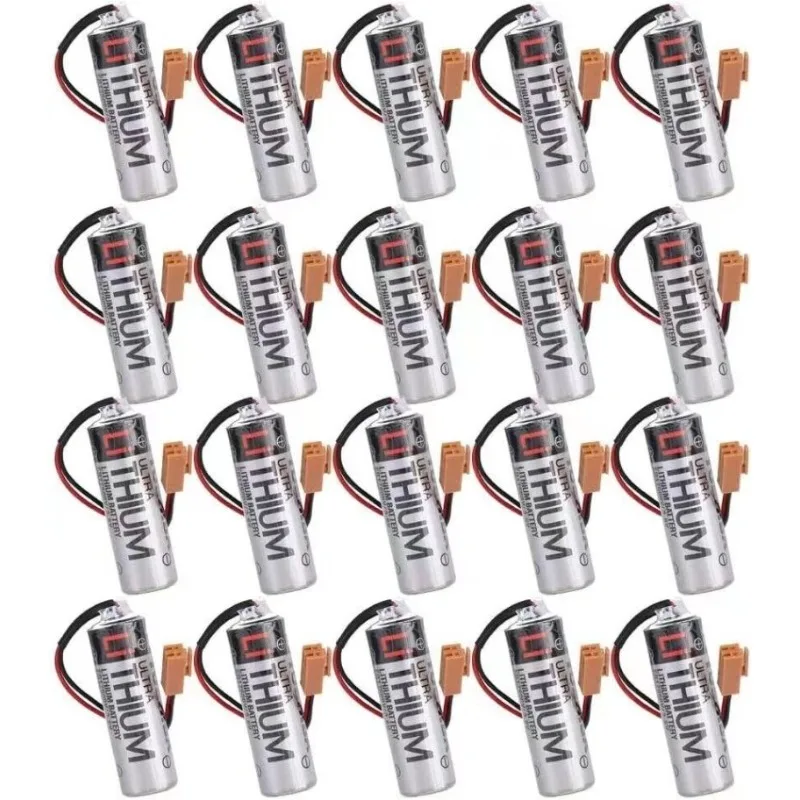 

Программируемая цифровая батарея 20X ER17500V 3.6V с коричневым разъемом ER17500V-