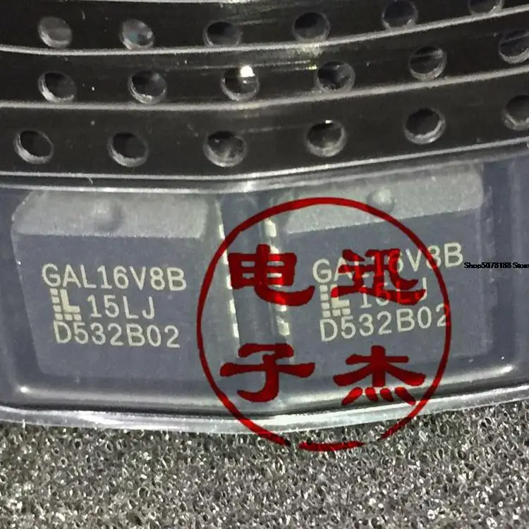

5 шт. GAL16V8B PLCC оригинальная новая быстрая доставка