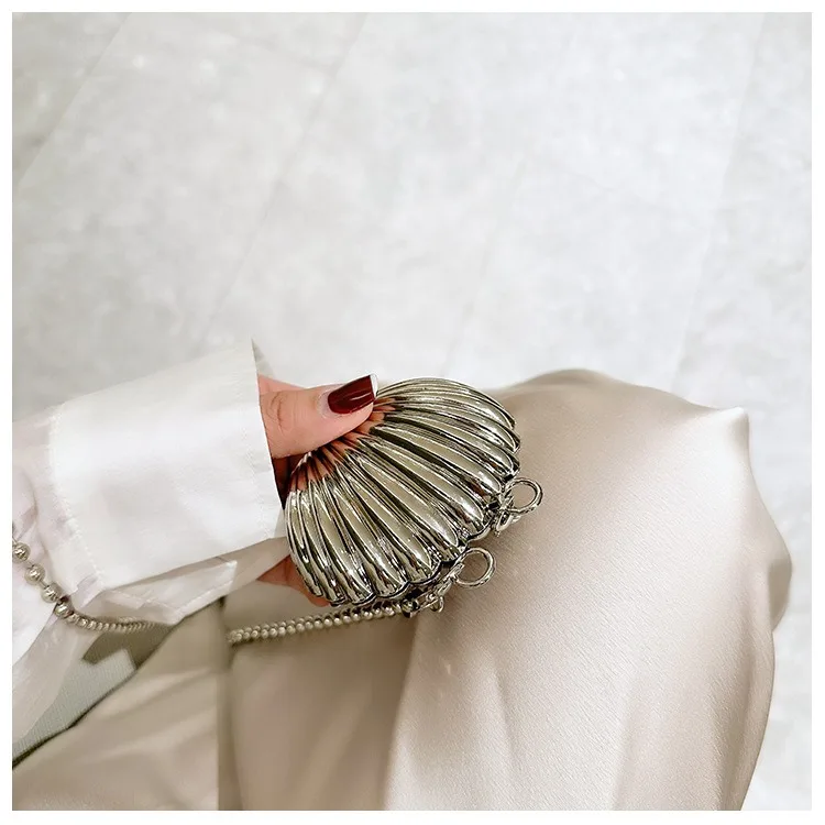 2025 Mini Damen Acryl Abendtasche Designer Luxus Gold Silber Handtaschen Geldbörse für Hochzeit Party Kette Umhängetasche Umhängetasche – Detail 27