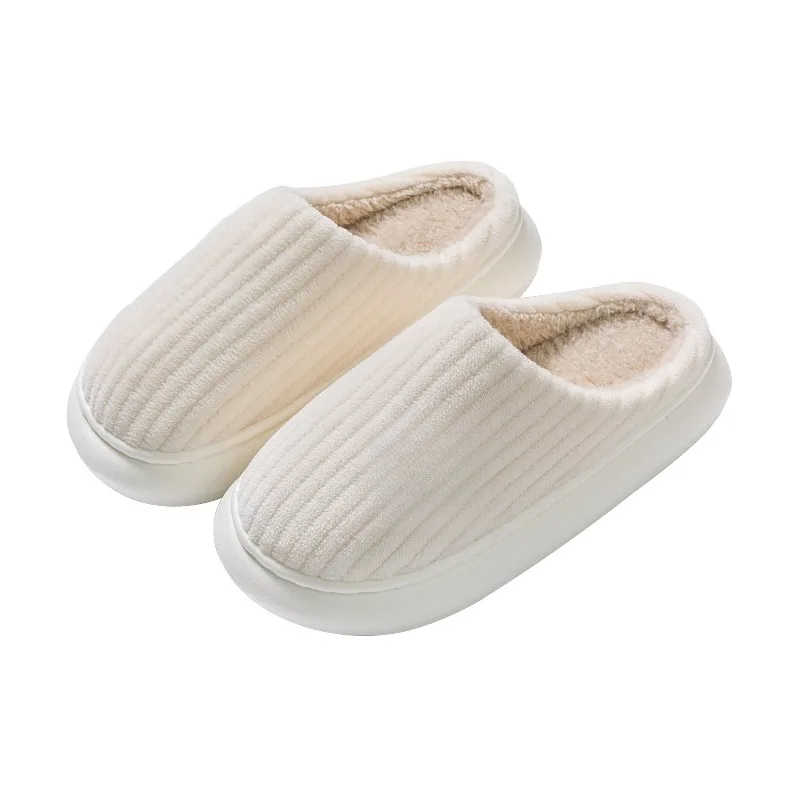 

Cotton slippers for home use in winter; fluffy cotton slippers for women;couple slippers for warmth; anti-skid slippers for home