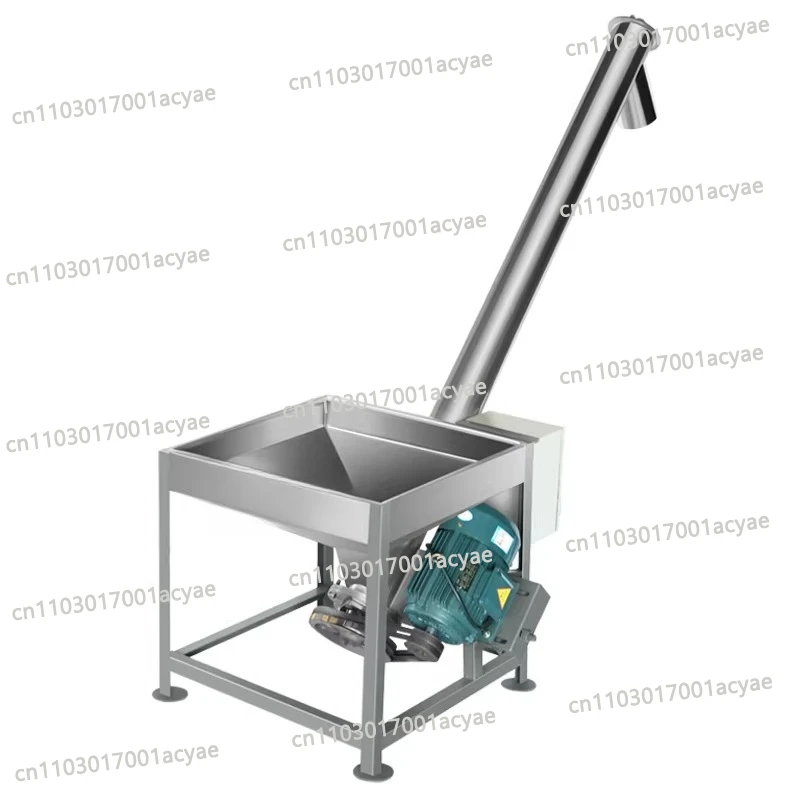 Industrial Spiral Conveyor – Stainless Steel Automatic Screw Feeder for Granule & Powder Suction