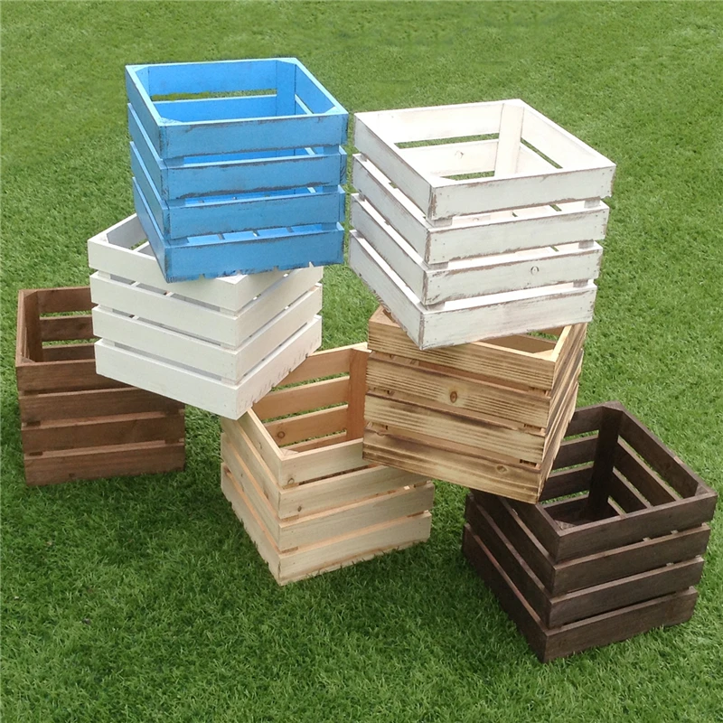 

Квадратная деревянная коробка, платформа, модель для спиртовых напитков, дисплей, свадебная фотография, украшение для окна, деревянная полоса, рамка для хранения