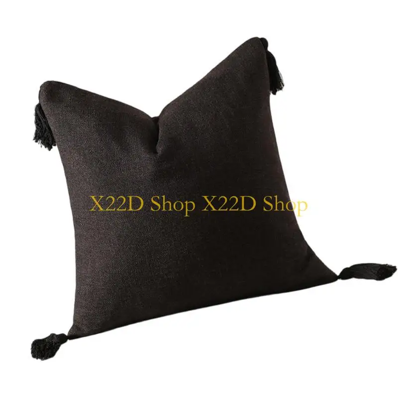 X22D Sophisticated Throw Pillow Case Plushie Cushion Cover for Soft Interiors Color Optional Pillow Slipcover 45x45cm