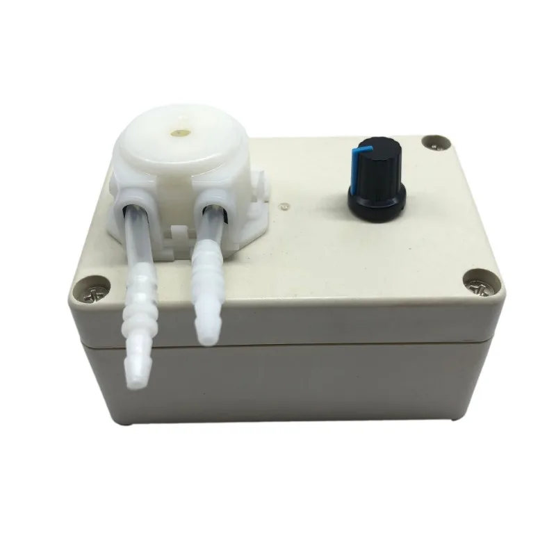 Lab Electric Peristaltic Pump Adjustable Speed Micro Water Pump Dosing Pump Liquid Metering  For Laboratory Titration