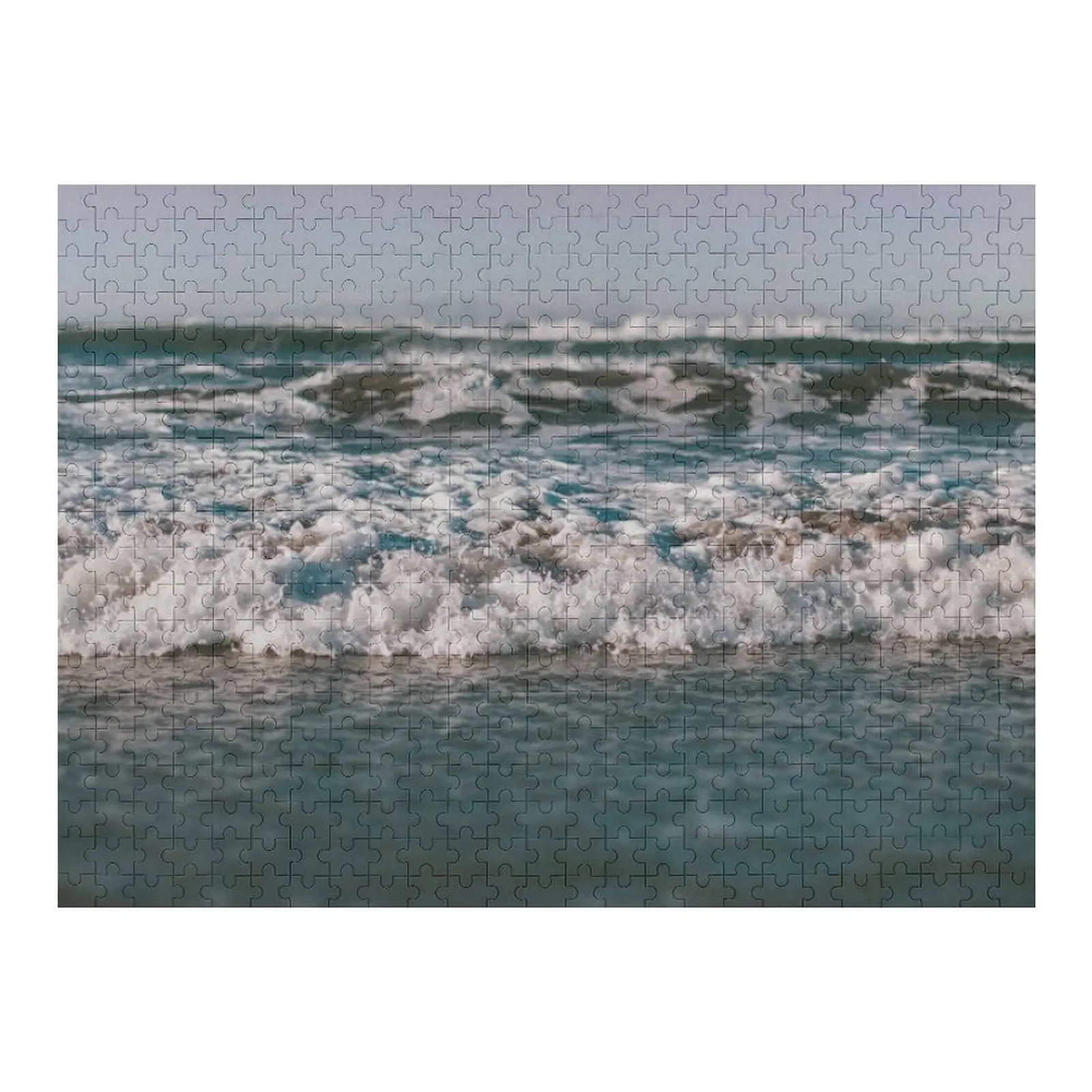 

Пазл Ocean Crash, персонализированный подарок с фотографией, деревянный пазл для взрослых