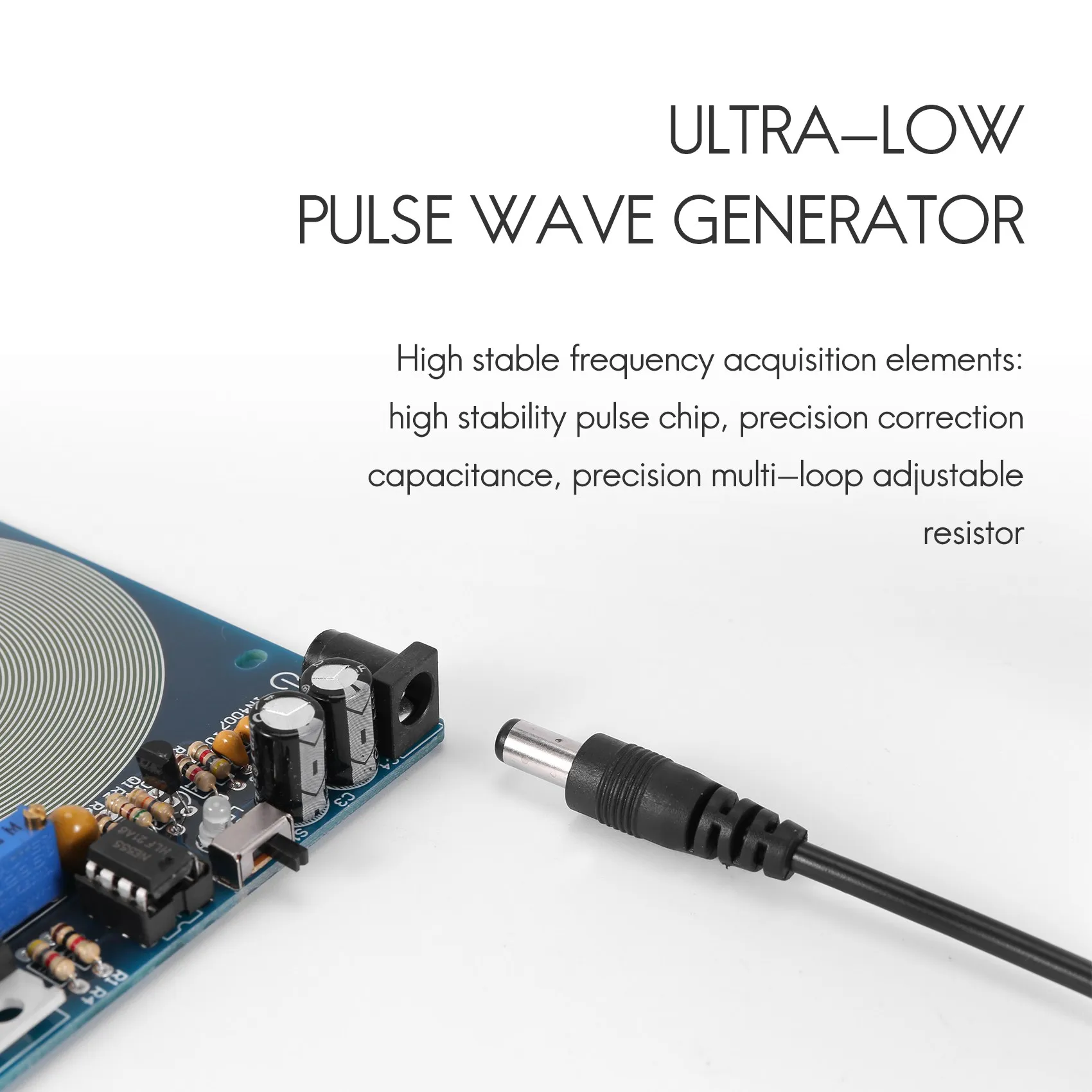 Dc 5V 7.83Hz Precision Resonance Ultra-Low Frequency Pulse Wave Generator Audio Resonator