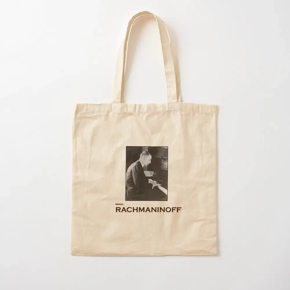 

Sergei Rachmaninoff Tote Bag Canvas stote bag Shopper bag