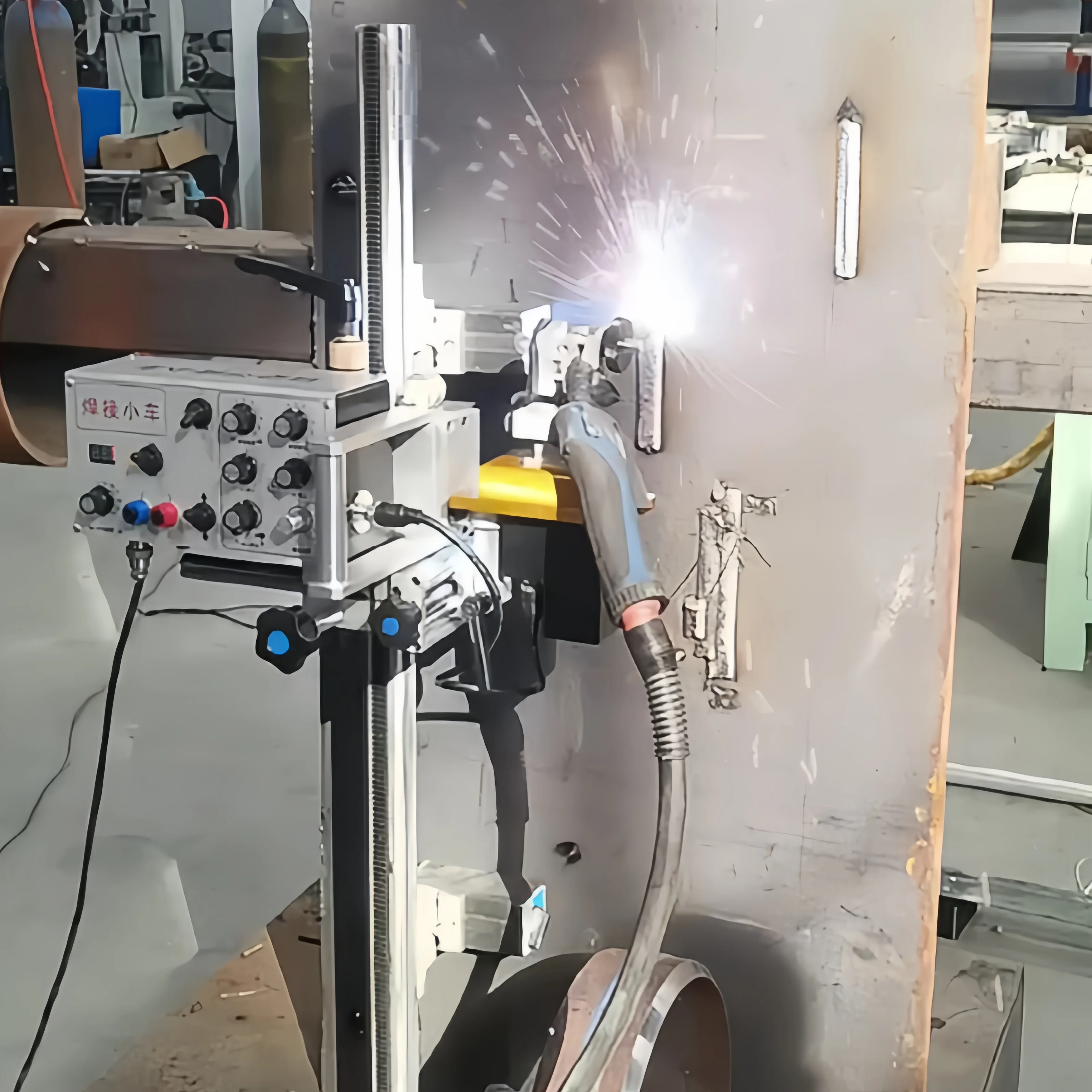 

KA-HE8 Простота установки и перемещения орбитальный осциллирующий сварочный аппарат Автоматические сварочные роботы Сварочные инструменты Сварочный трактор