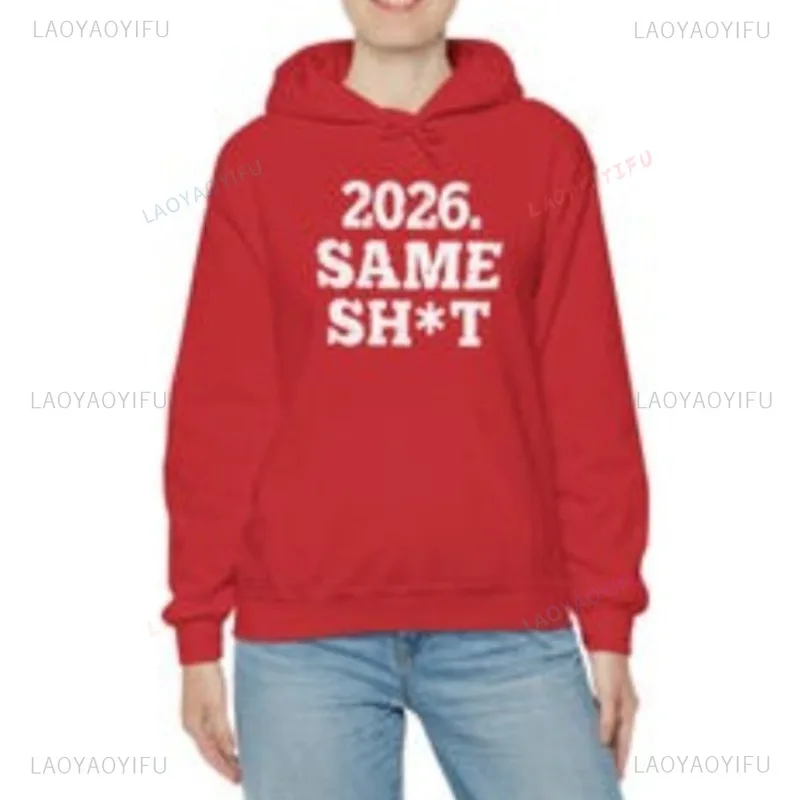 مضحك 2026 الرجال البلوز المرأة البلوز موضة كم طويل هوديي غير رسمي مثيرة للاهتمام خطابات الطباعة هوديس