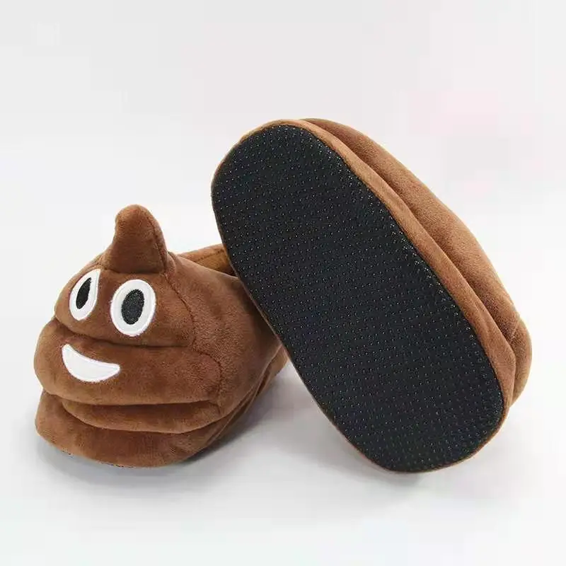 For Man And Women Slipper Prankish Cartoon Indoor Thickening Warm Plush Slippers Winter Shoes - Image 4