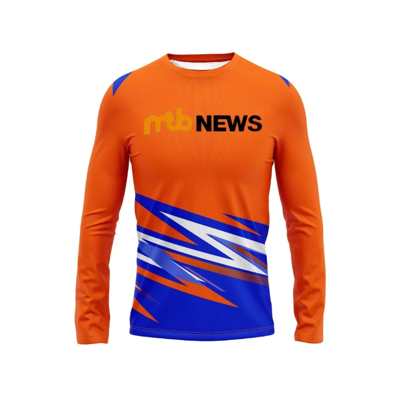 

2026 Fashion Sports Cycling Long Sleeve, Racing Racing Printed Long Sleeve Sportswear, Off Road Sunscreen Cycling Clothing